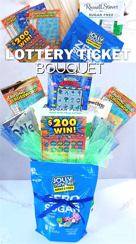 How to Make a Lottery Ticket Bouquet – Father’s .